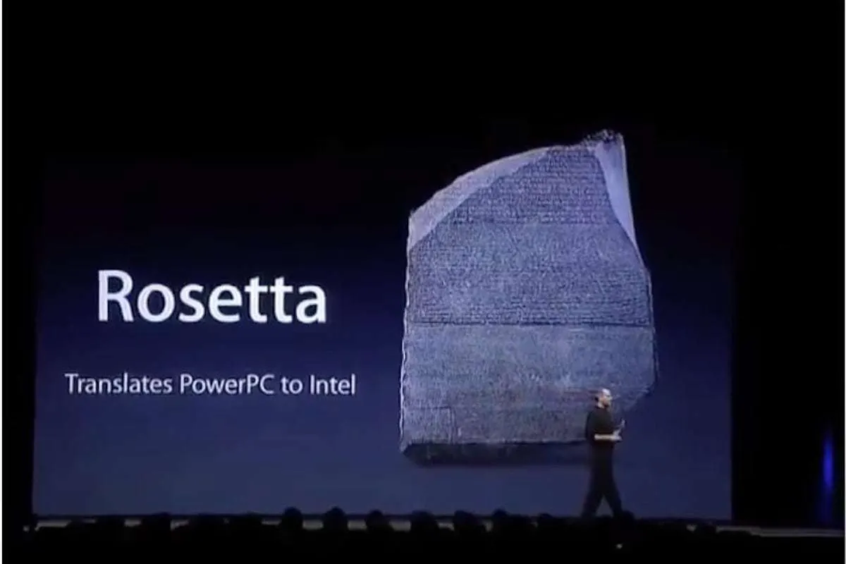 The original version of Rosetta eased the transition process to Intel CPUs. It had no GUI, it just did whatever it was supposed to do in the background. Thus, Apple called it the “most amazing software you will never see”.