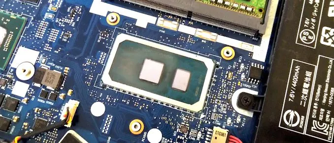 The only Cannon Lake CPU ever made: i3–8121U. Credit: Anandtech